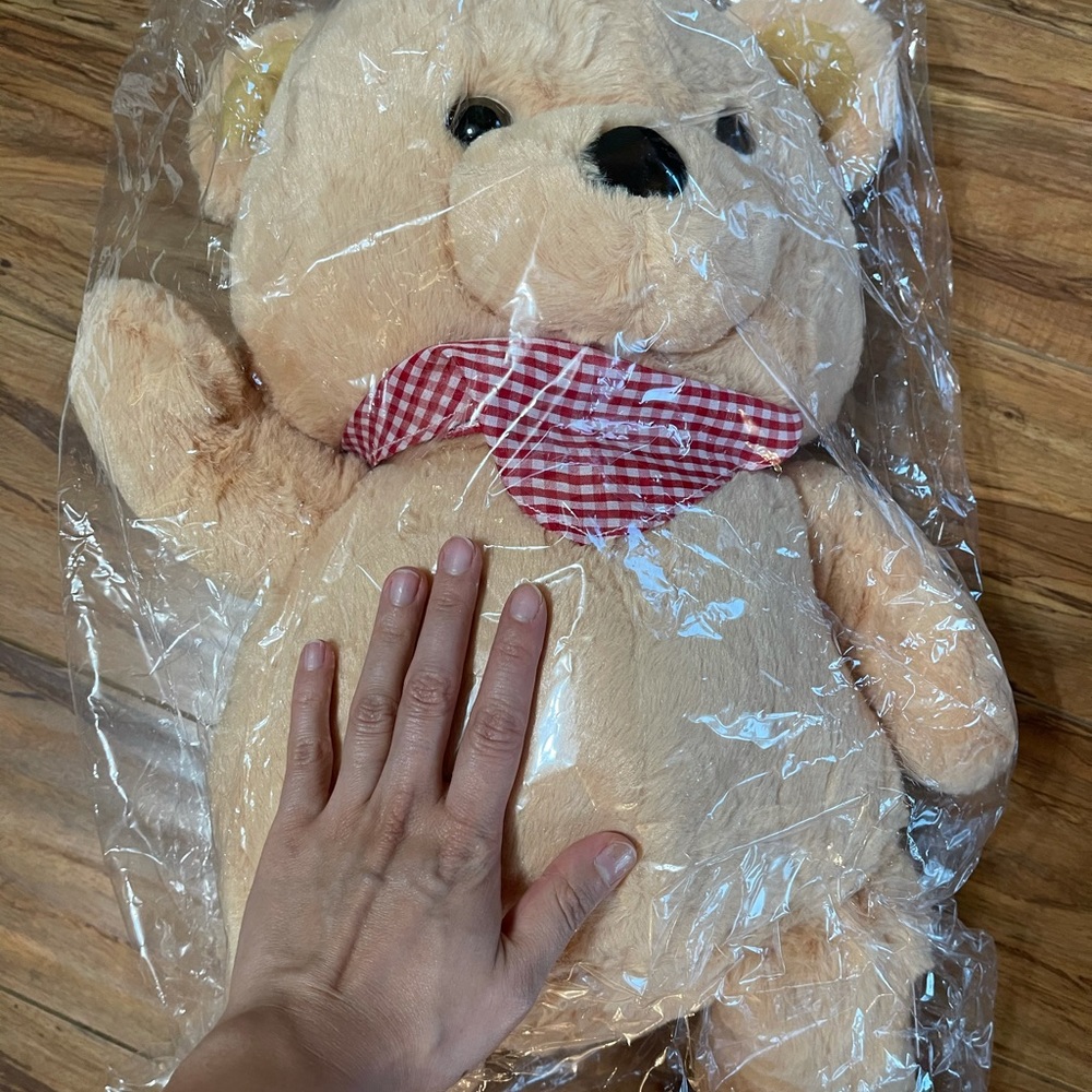Large fluffy bear plushes 56cm